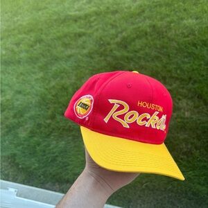 Vintage 90s NBA Sports Specialities Houston Rockets Script OSFA